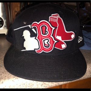 Red Sox Fitted With MLB/Sox/B Logo Size 7 3/4